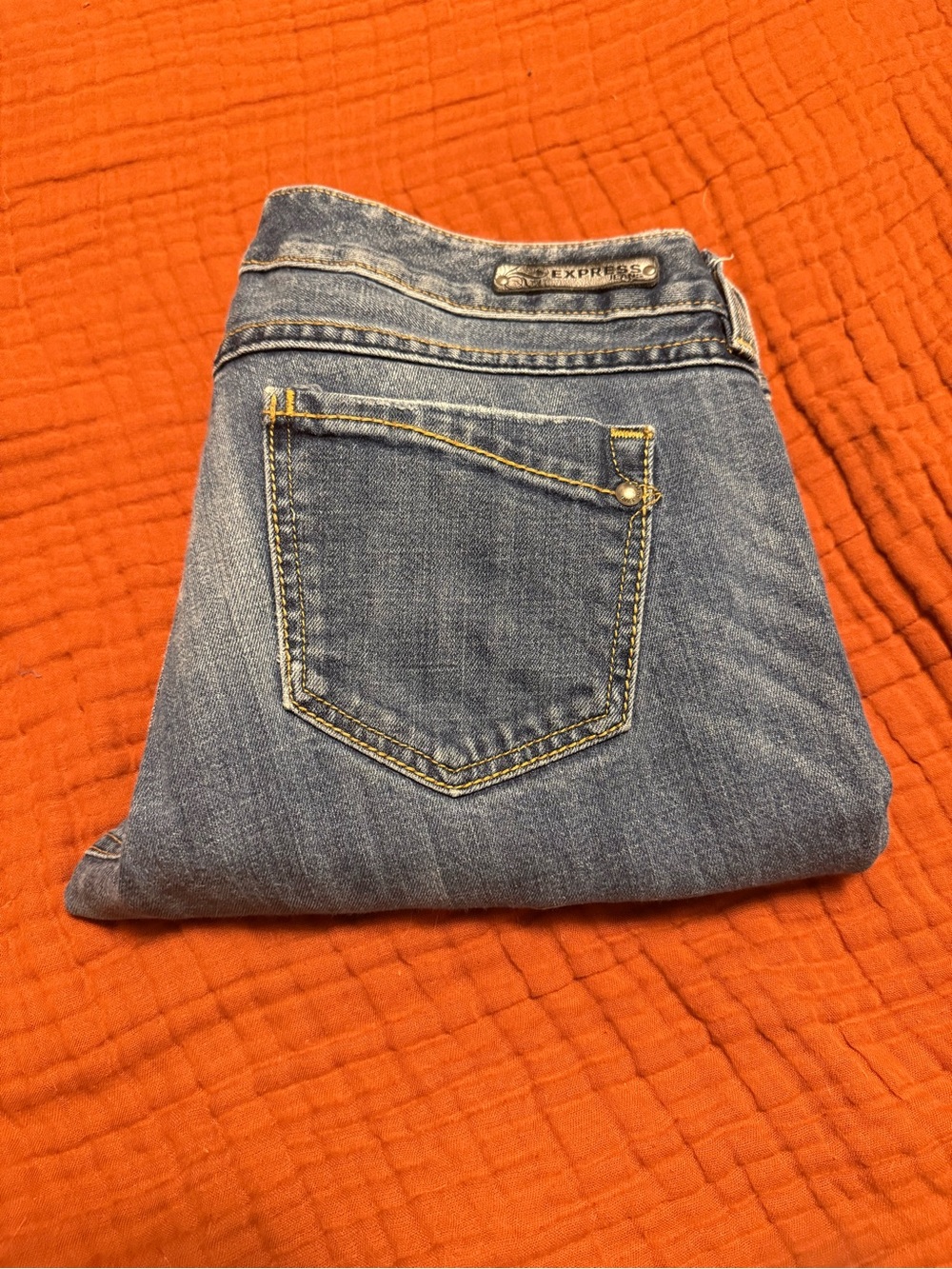 Express Skinny Jeans in Light Blue Wash | 6R